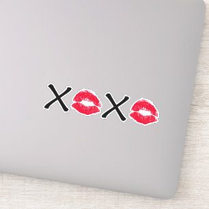 Hugs and kisses sticker