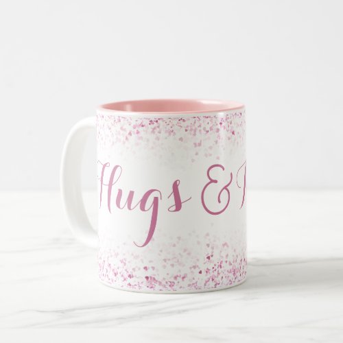 Hugs and Kisses Two_Tone Coffee Mug