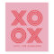 Hugs and Kisses Valentine Wine Label - Pink
