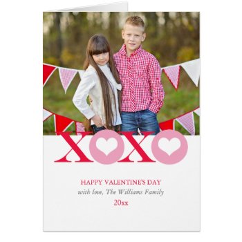 Hugs And Kisses Valentine's Day Cards by fancypaperie at Zazzle