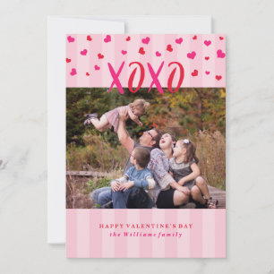 Hugs and Kisses Valentine's Day Photo Cards