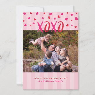 Hugs and Kisses Valentine's Day Photo Cards