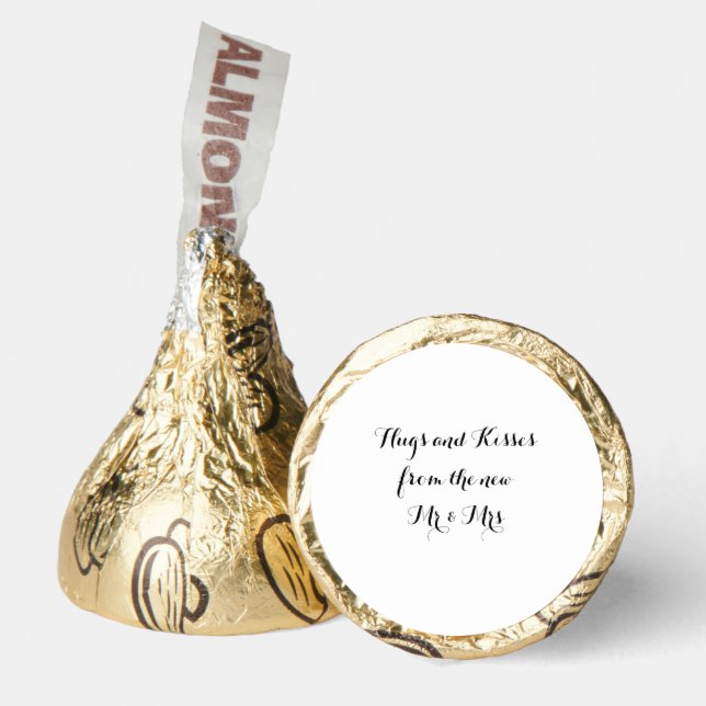Hugs and Kisses w/Almonds Hershey®'s Kisses® (Front)