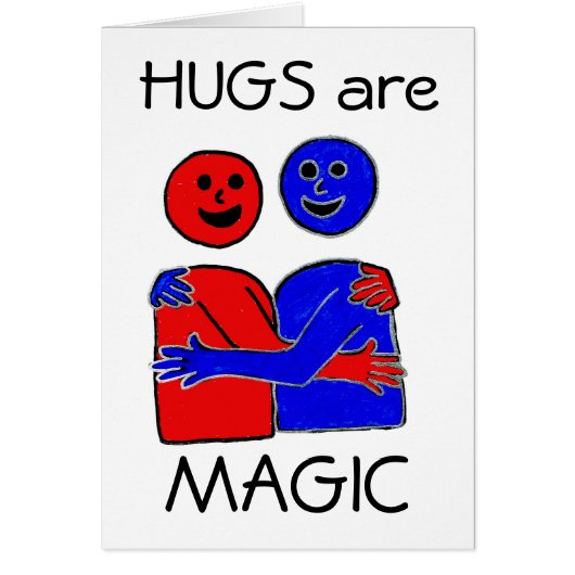 Hugs are Magic Cards (Front)