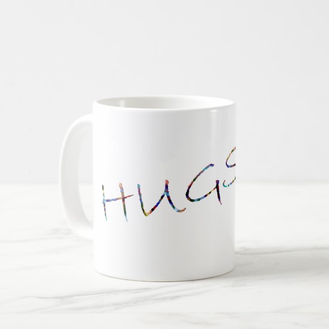Hugs Coffee Mug (Front Left)