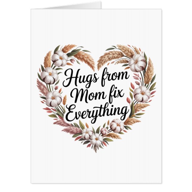 Hugs From Mom Fix Everything Card (Front)