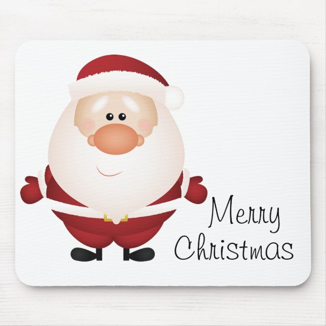 Hugs from Santa Claus Mouse Pad (Front)
