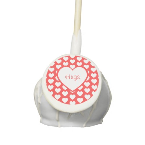 Hugs Hearts Valentines Day Cake Pops