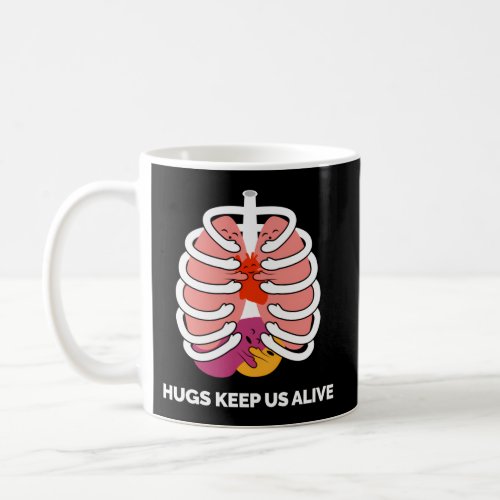 Hugs Keep Us Alive Boyfriend Or Girlfriend Coffee Mug