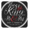 Hugs Kisses New Mr and Mrs Wedding Favor Sticker