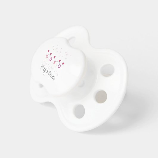 Hugs & Kisses Pacifier (Front Right)