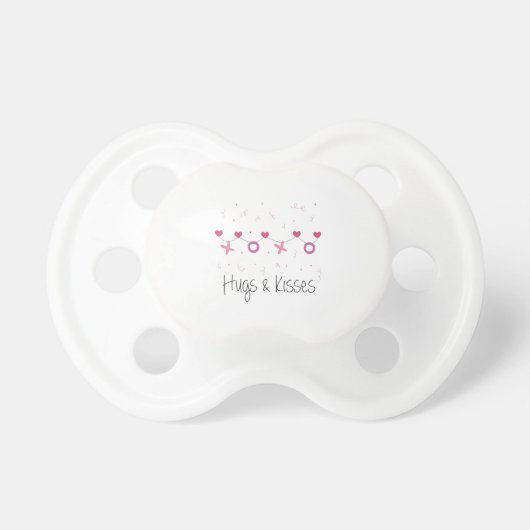 Hugs & Kisses Pacifier (Front)