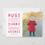 Hugs & Kisses| Valentine's Day Photo Card