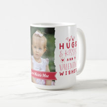 Hugs & Kisses & Valentine's Wishes