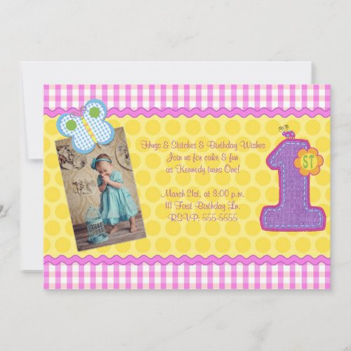 Hugs n Stitches Invite