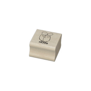 Hugs Rubber Stamp