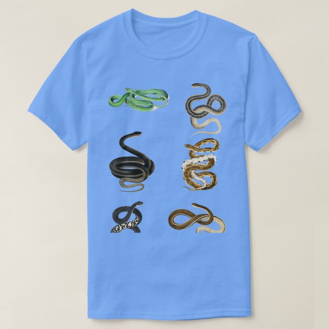 hugs snake pack stickers  T-Shirt (Design Front)