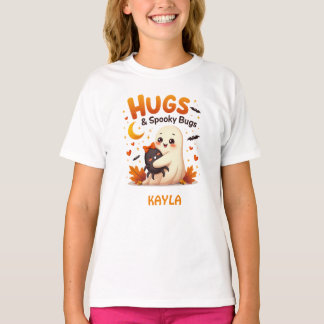 Hugs & Spooky Bugs Halloween Ghosts  T-Shirt