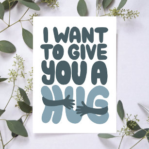Hugs Sympathy Greeting Card