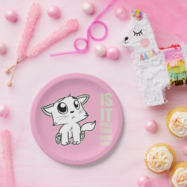 Hugs time paper plates (Party)