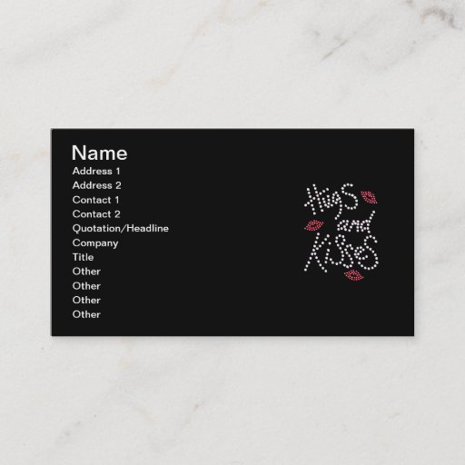 Customizable Hugslipskisses Business Card Templates