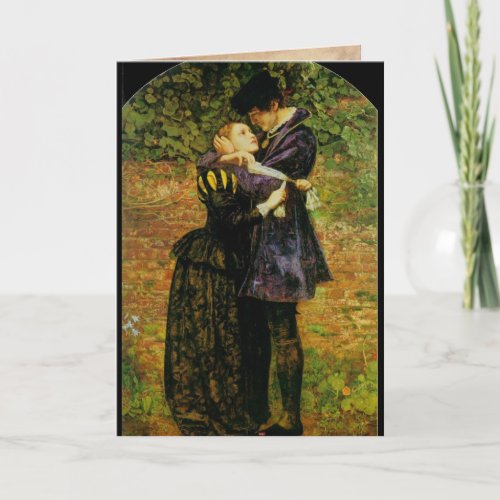 Huguenot Lovers Romantic Greeting Card