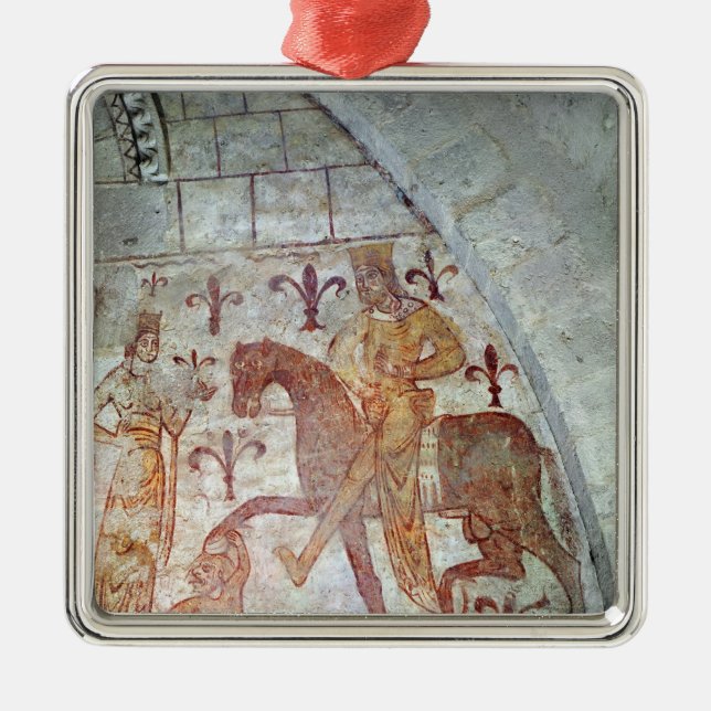 Hugues IX Lusignan Metal Ornament (Front)