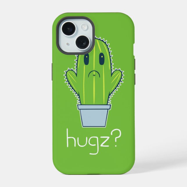 Hugz? Iphone Case (Back)