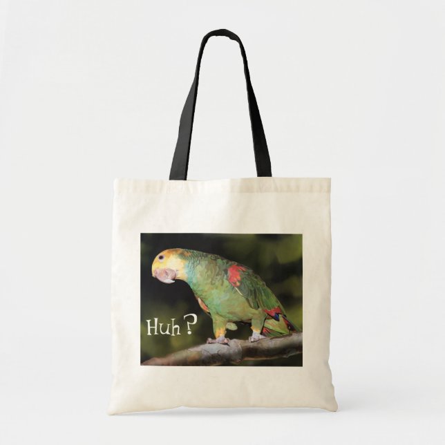"Huh?" Parrot bag (Front)