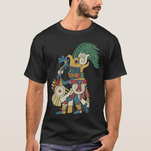 Huitzilopochtli Aztec God Aztec Mythology Mayan Su T_Shirt