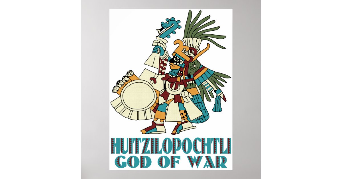 aztec sun god huitzilopochtli