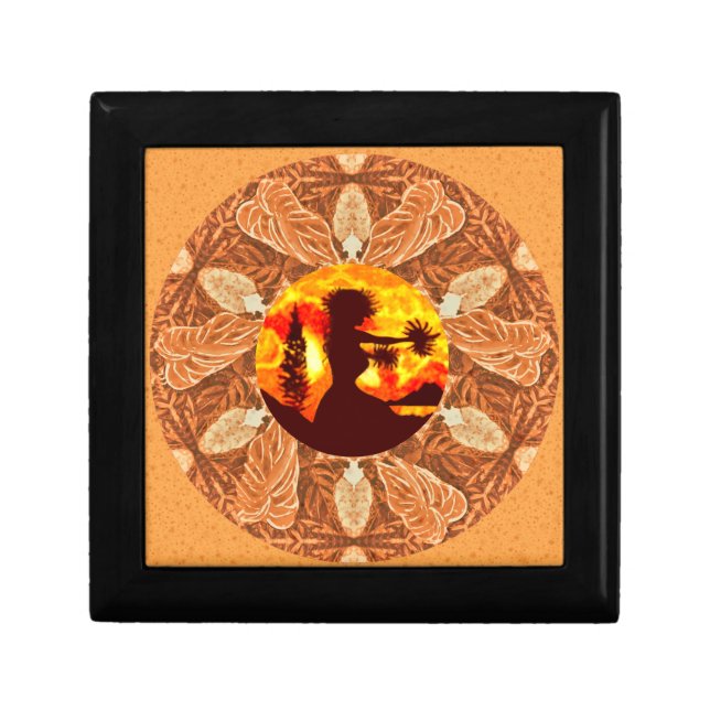 Hula Dancer  Gift Box (Front)