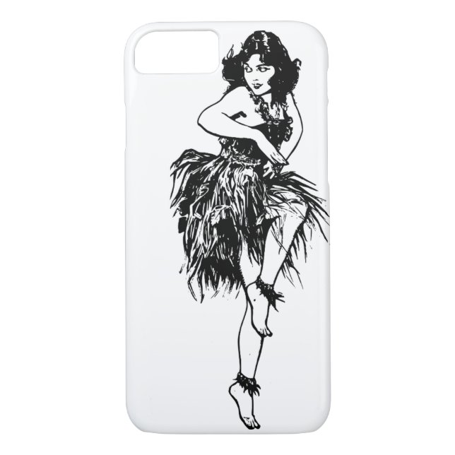 Hula Dancer iPhone 7/8 Phone Case (Back)