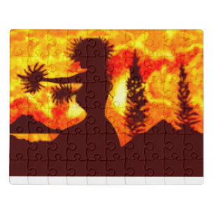 Hula Dancer Jigsaw Puzzle