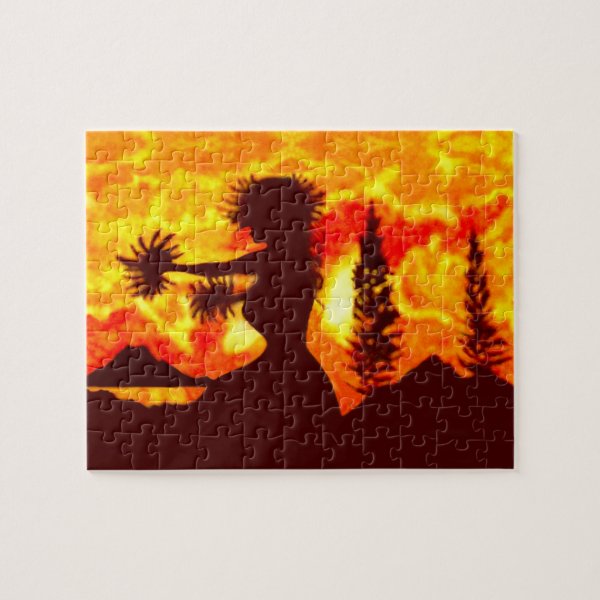 Hula Dancer Jigsaw Puzzle