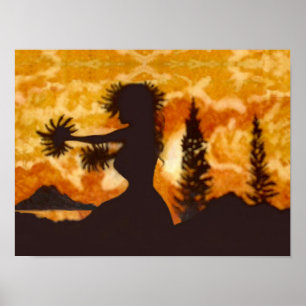 Hula Dancer  Poster