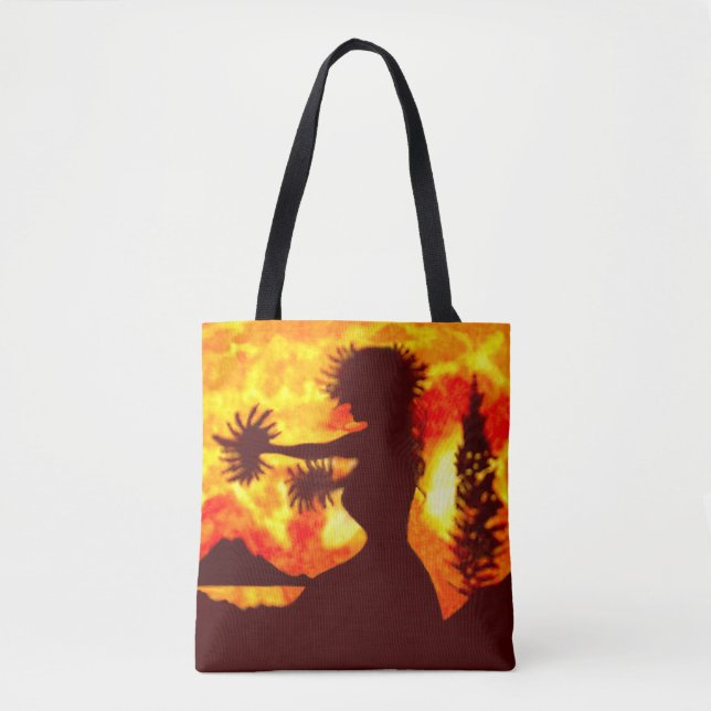 Hula Dancer  Tote Bag (Front)