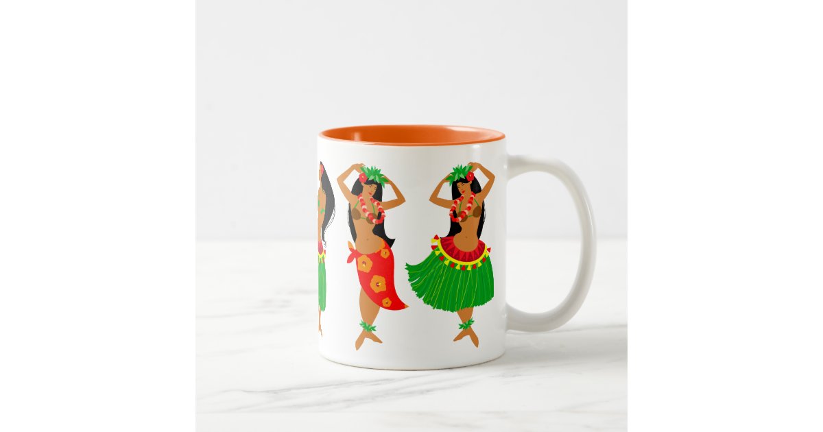 Hula dancers mug | Zazzle