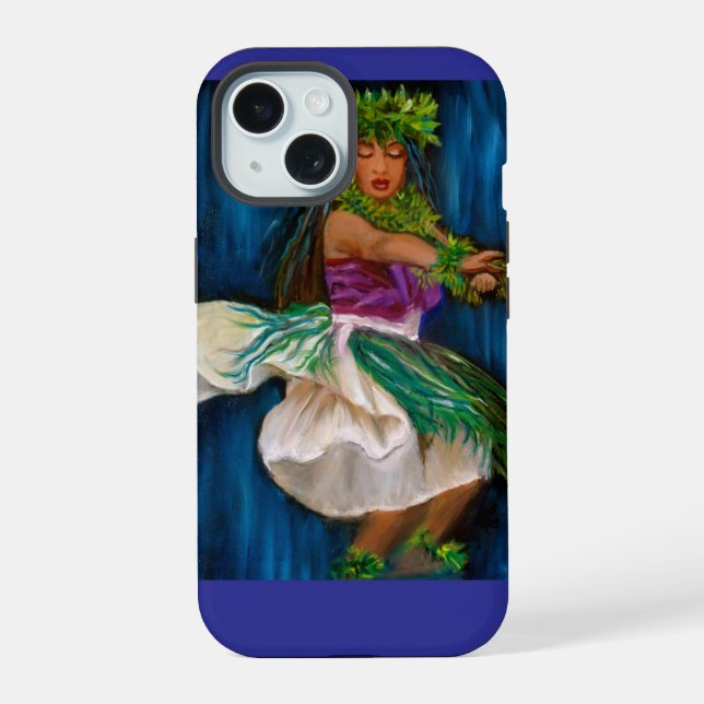 Hula Festival Iphone Case (Back)