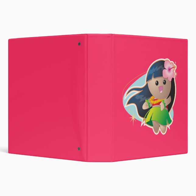 Hula Girl Binder (Background)