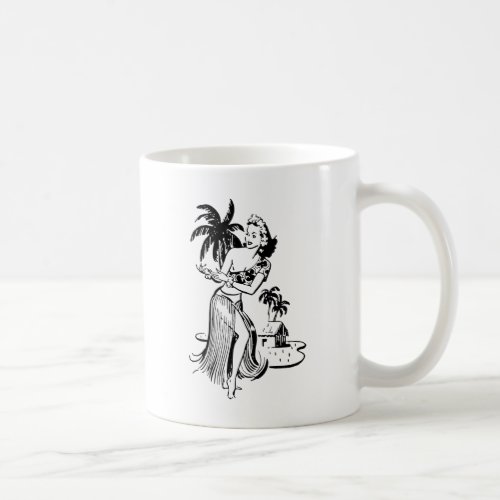 Hula Girl Coffee Mug