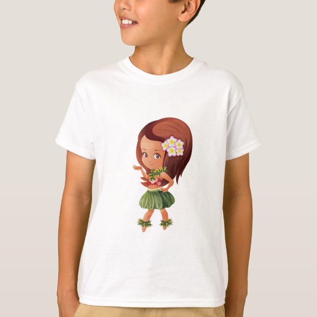 Hula girl T-Shirt (Front)