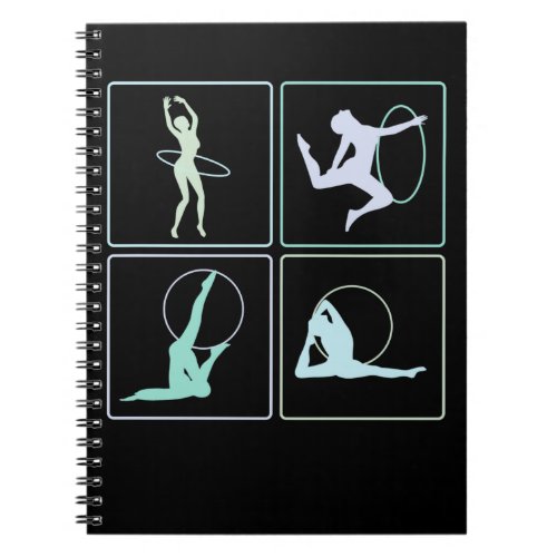 Hula Hoop Artist Hooping Sport Lover Notebook