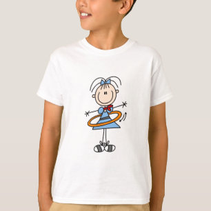 Hula Hoop Stick Figure T-shirts and Gifts