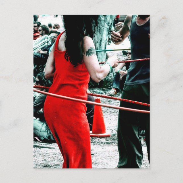 Hula Hoopin Postcard (Front)