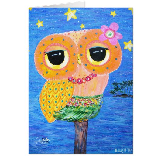 Hula Hoot Cards (Front)