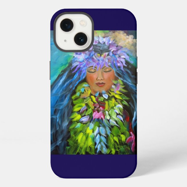 Hula Leis Iphone Case (Back)