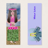 Hula Lula, Mini Bookmarks (Front & Back)