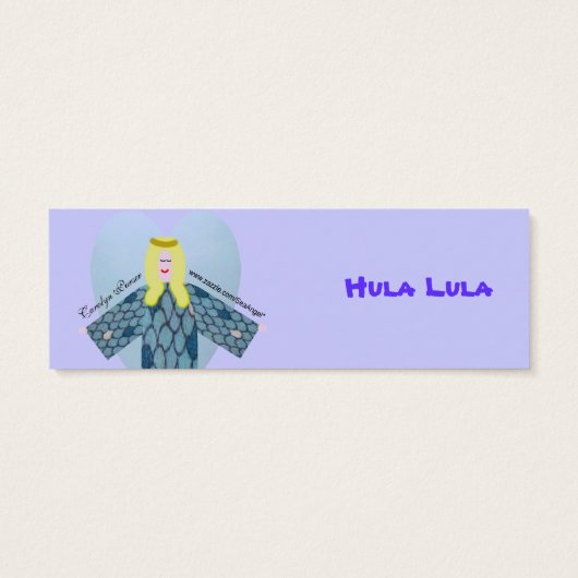Hula Lula, Mini Bookmarks (Back)