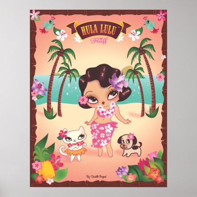Hula Lulu Poster (Front)